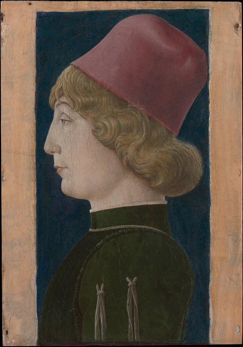 Portrait of a Young Man von Cosmè Tura (Cosimo di Domenico di Bonaventura)