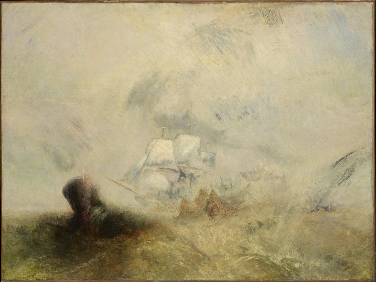 Whalers von Joseph Mallord William Turner