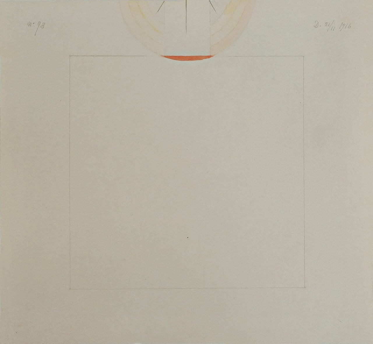 10 hilma af klint, no 98 group III, 1916 von Hilma af Klint