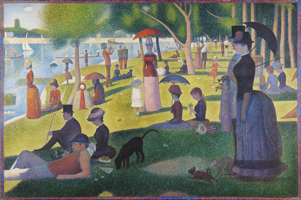 A Sunday on La Grande Jatte -- 1884 von Georges Seurat