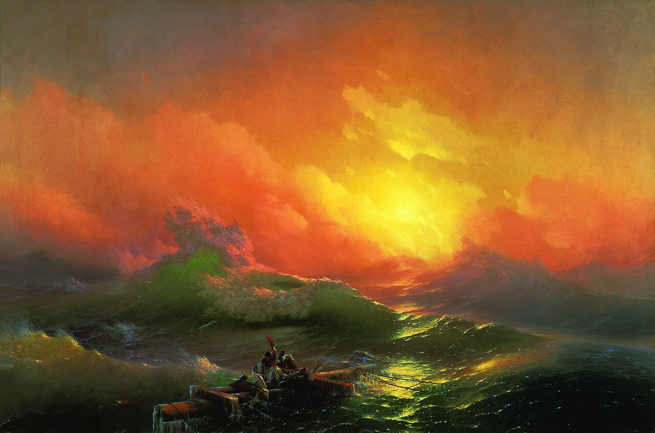 «Девятый вал»The Ninth Wave von Ivan Aivazovsky