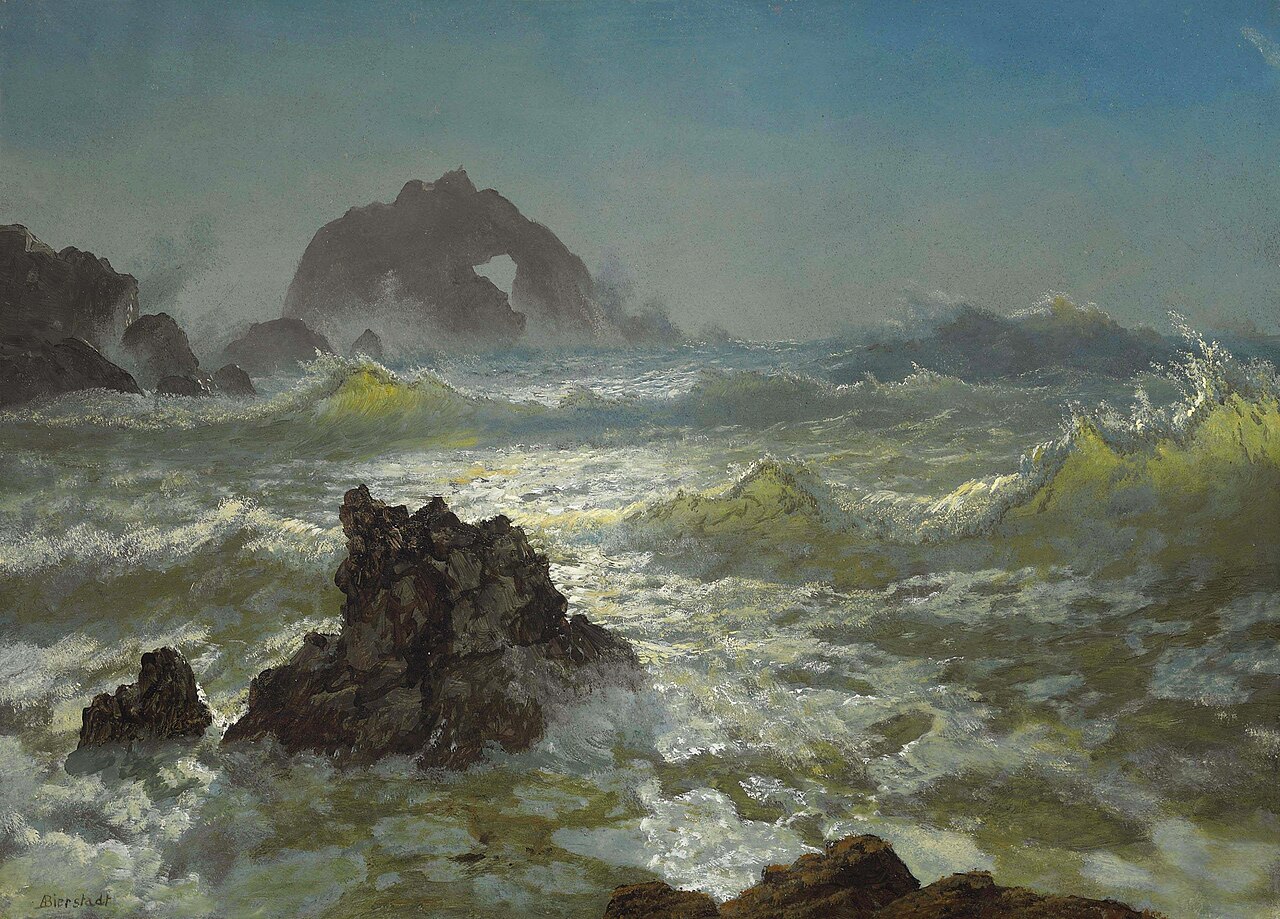 Seal Rock, California von Albert Bierstadt