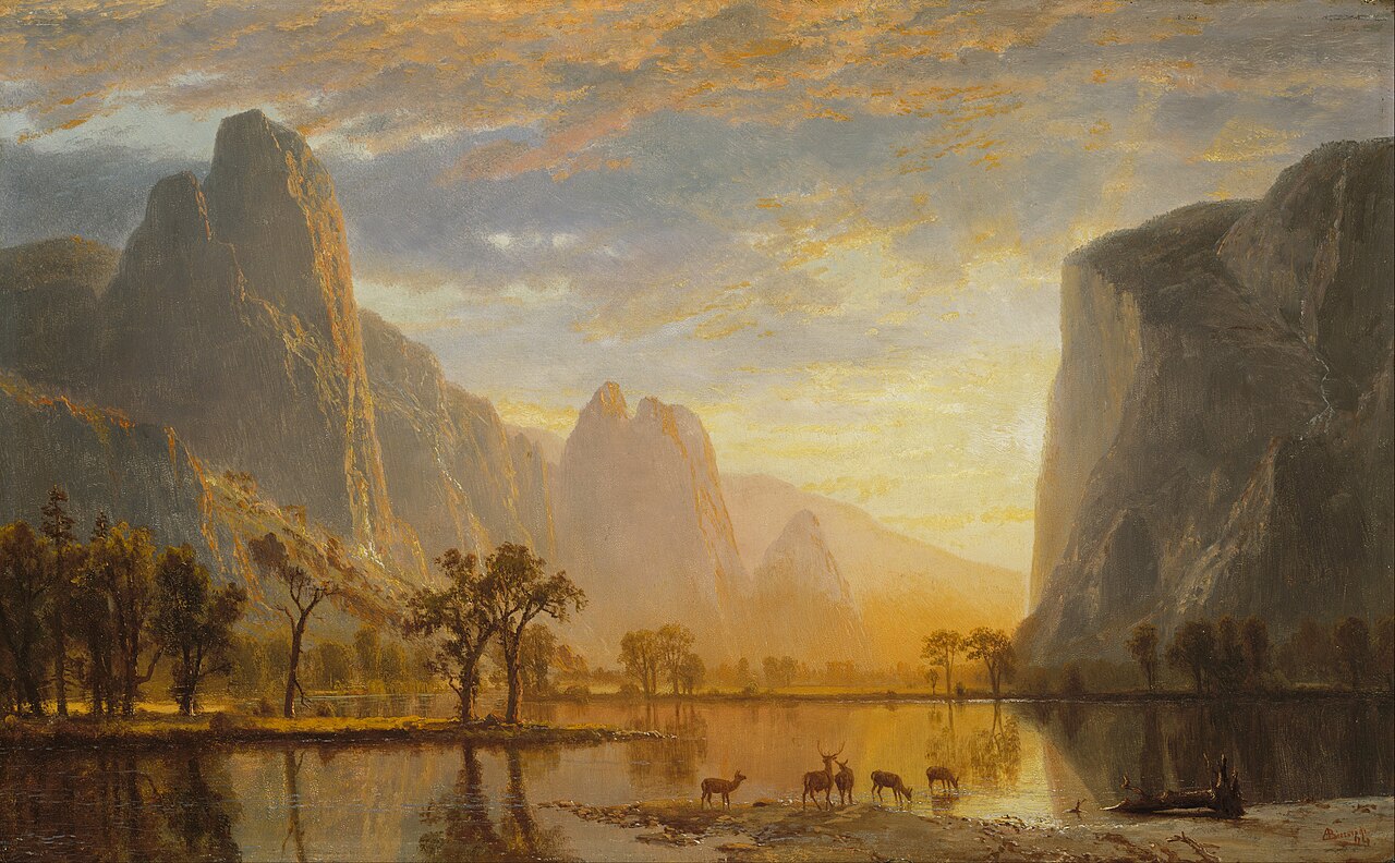 Valley of the Yosemite von Albert Bierstadt