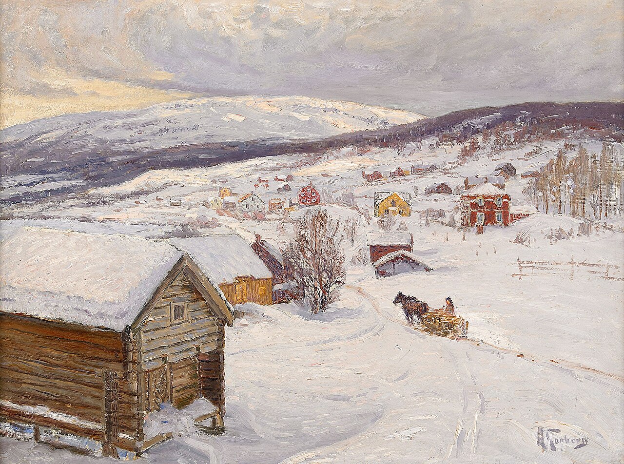 Afternoon Atmosphere - Åre von Anton Genberg