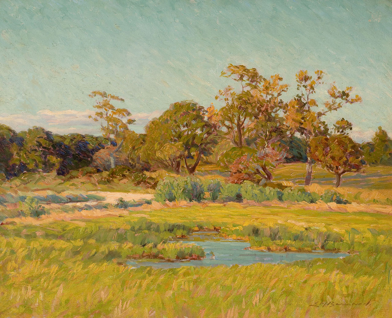 Autumn Landscape von Edward Herbert Barnard