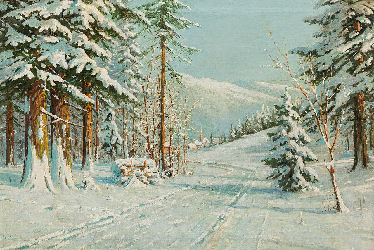 Winter landscape von Bruno Moras
