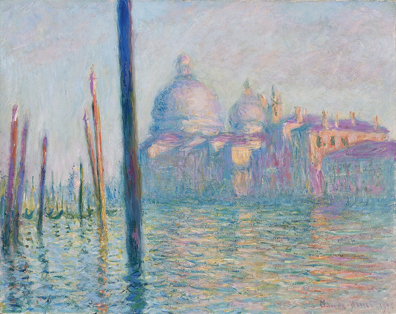Le Grand Canal, Venice von Claude Monet