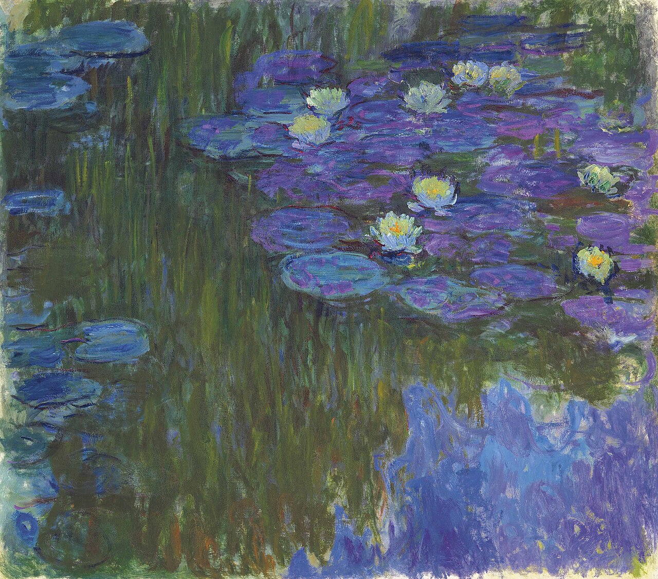 Nymphéas en fleur von Claude Monet