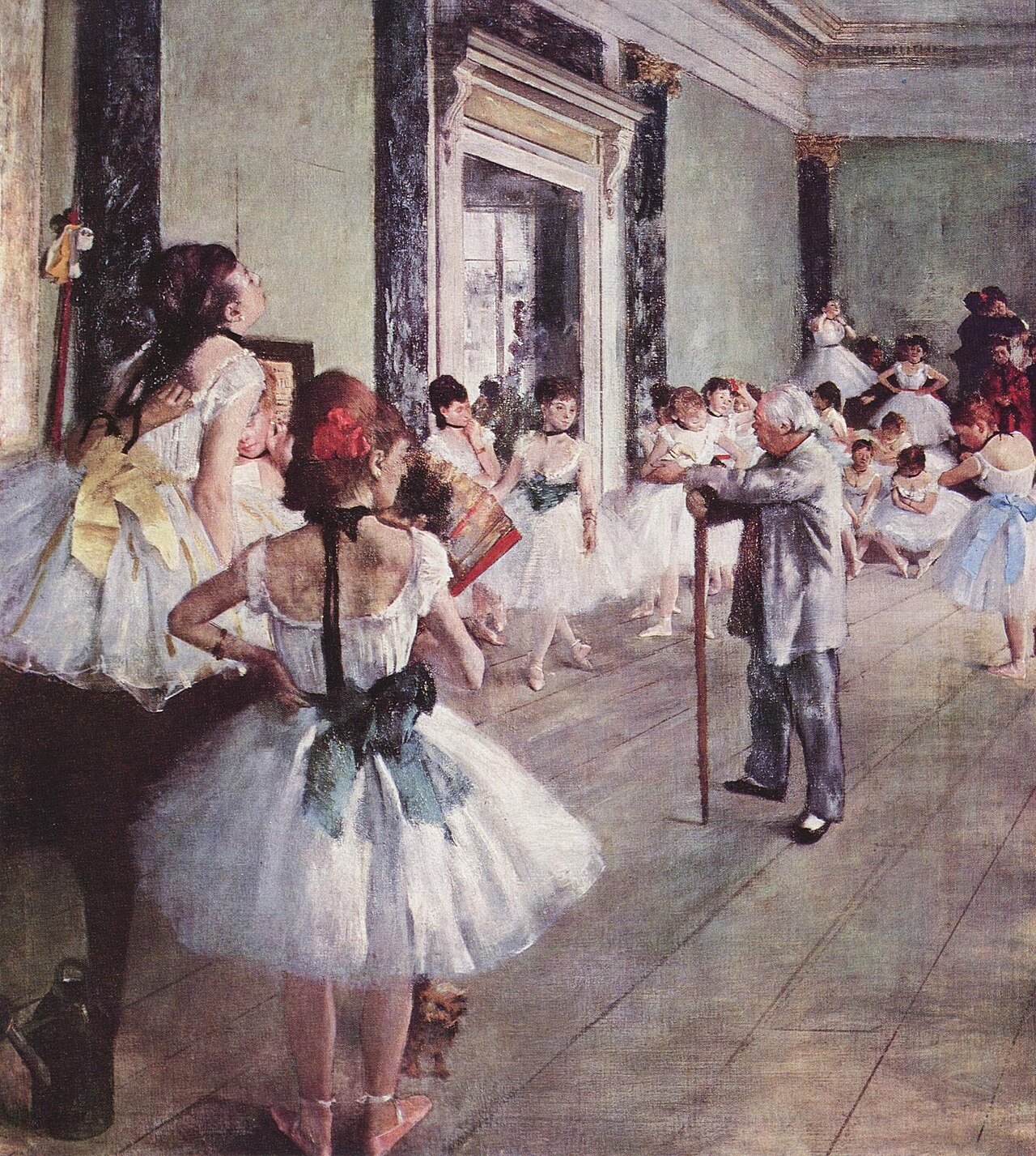 Die Tanzklasse von Edgar Degas