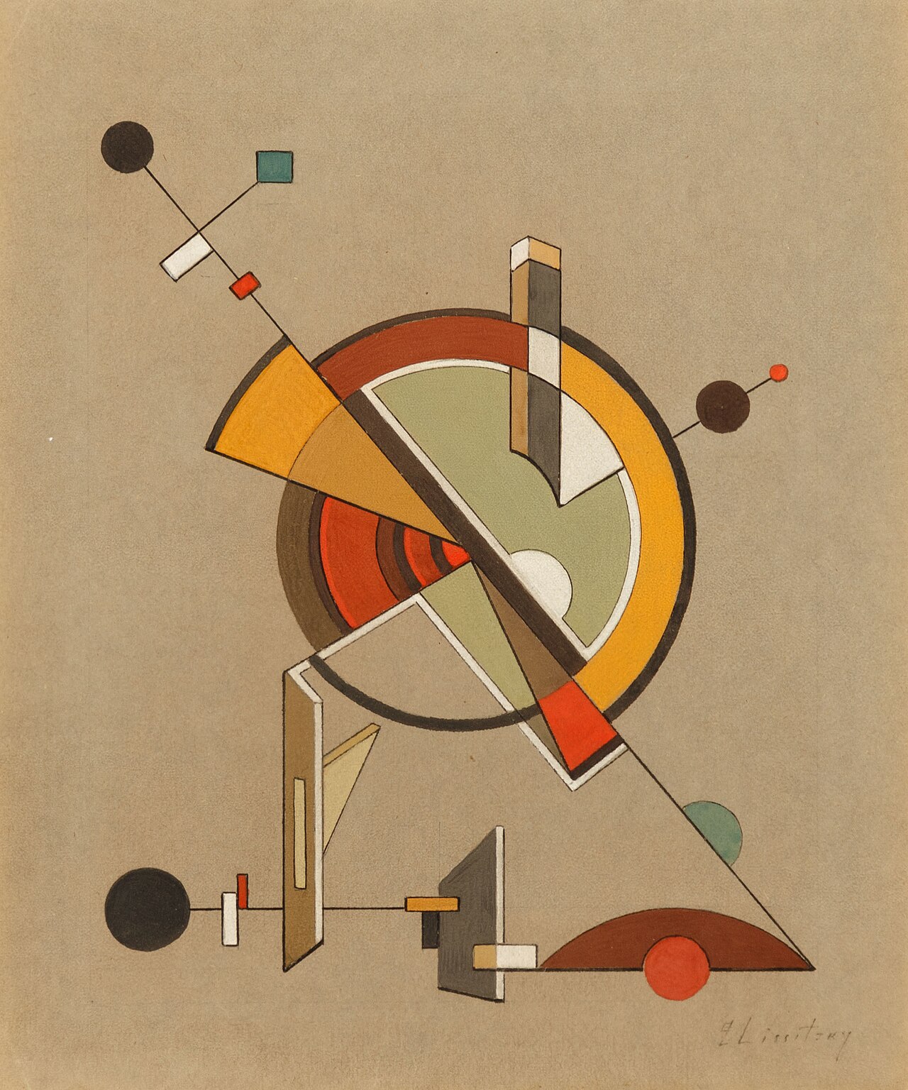 El Lissitzky Komposition von El Lissitzky