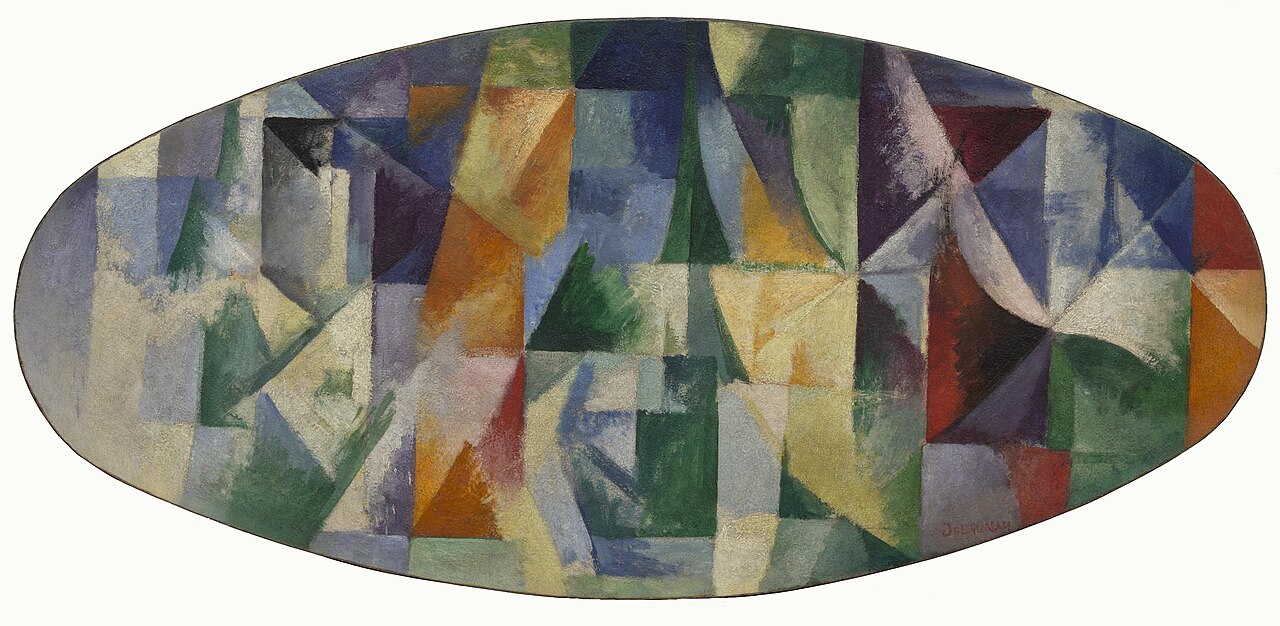 Windows Open Simultaneously 1st Part, 3rd Motif. von Robert Delaunay