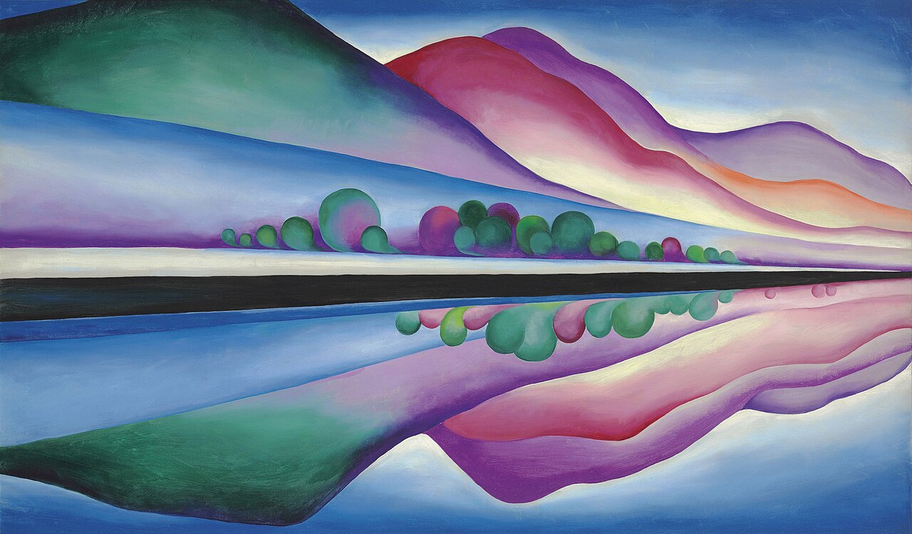 Lake George Reflection von Georgia O'Keeffe