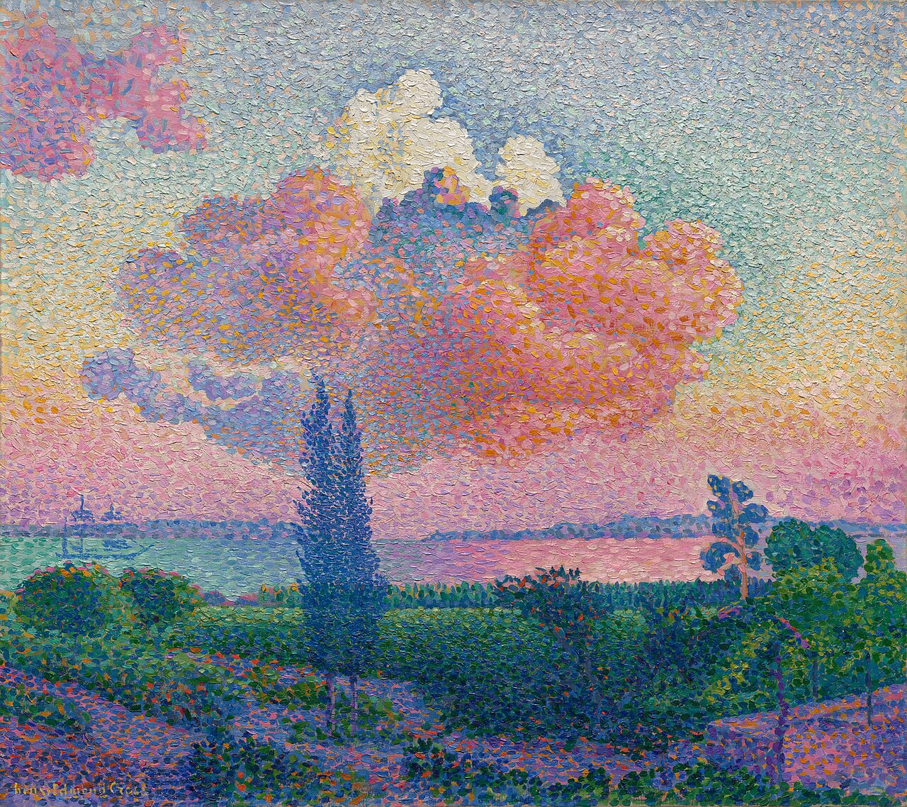 The Pink Cloud von Henri-Edmond Cross