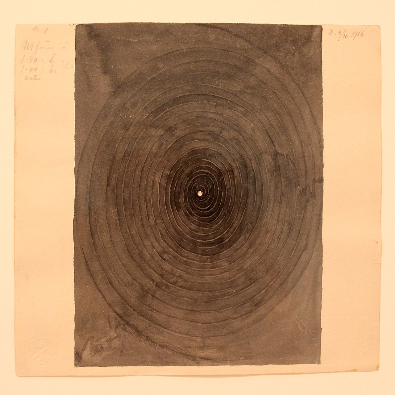 Hilma af Klint - 1916 - No 1 From The Parsifal Series von Hilma af Klint