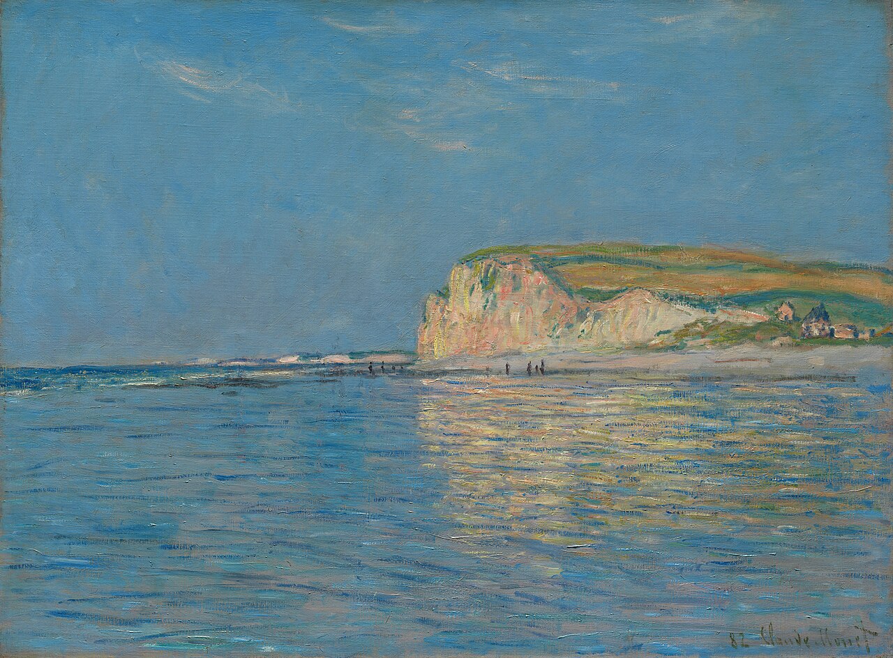 Low Tide at Pourville, near Dieppe, 1882 von Claude Monet