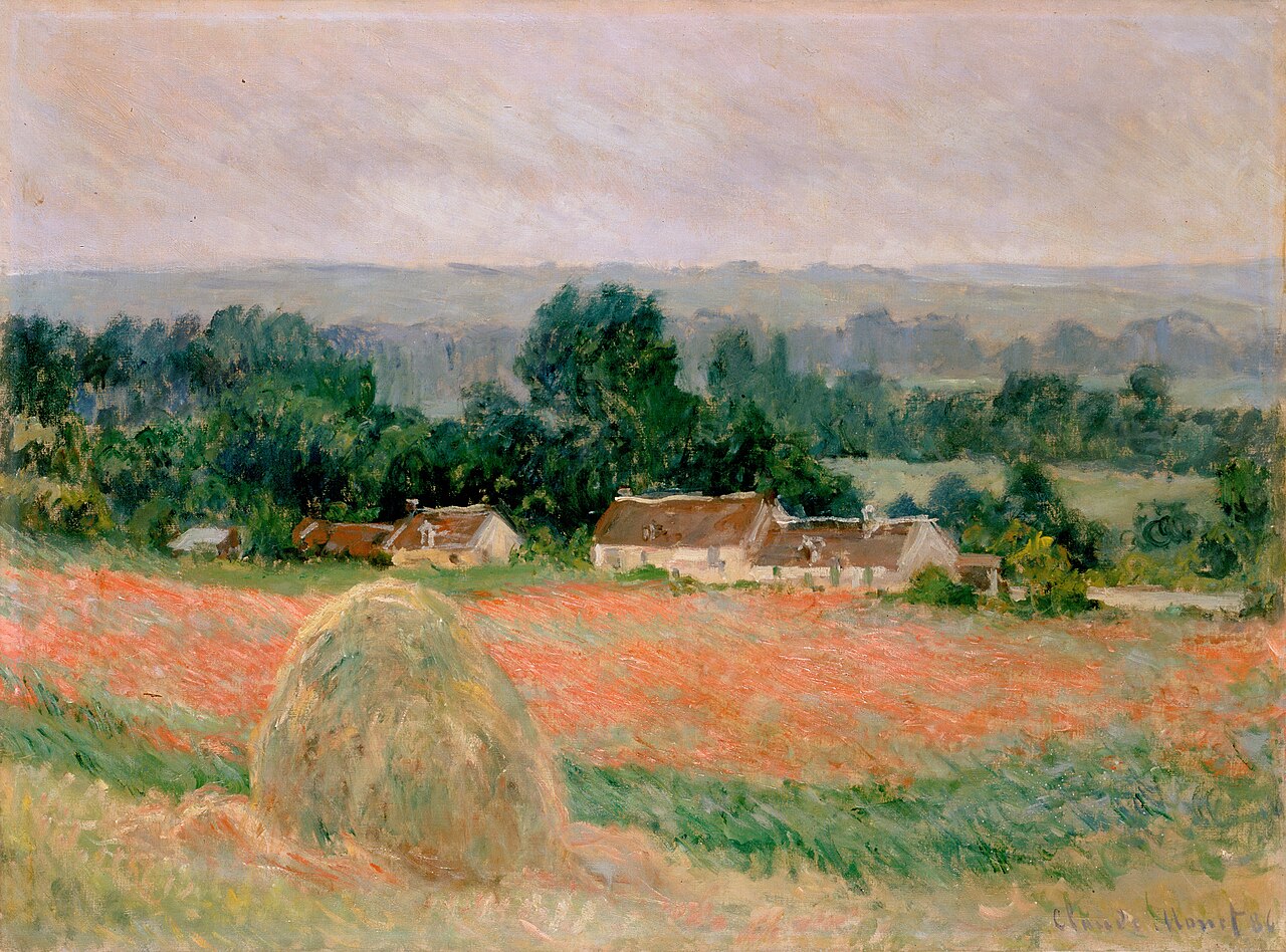 Haystack at Giverny von Claude Monet