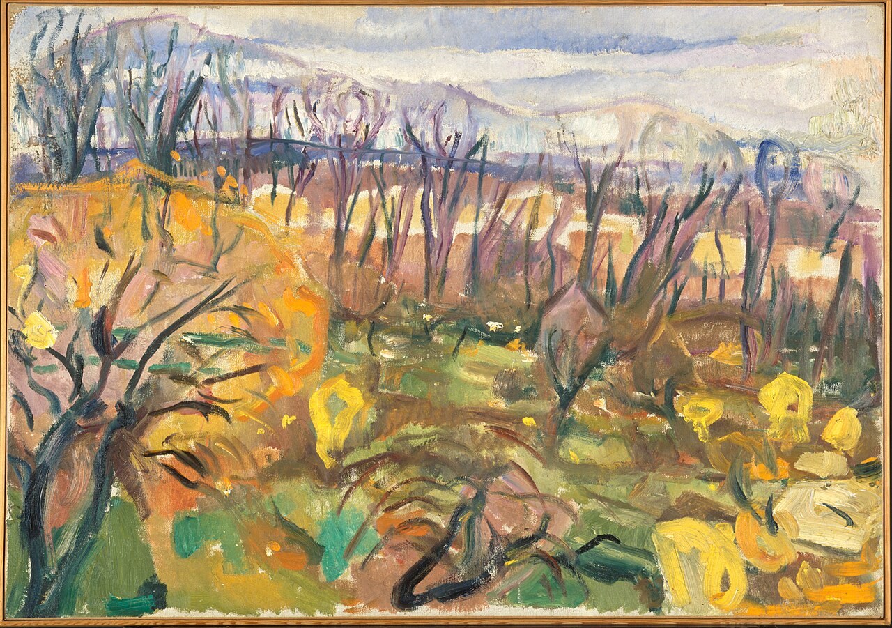 Autumn Colours von Edvard Munch