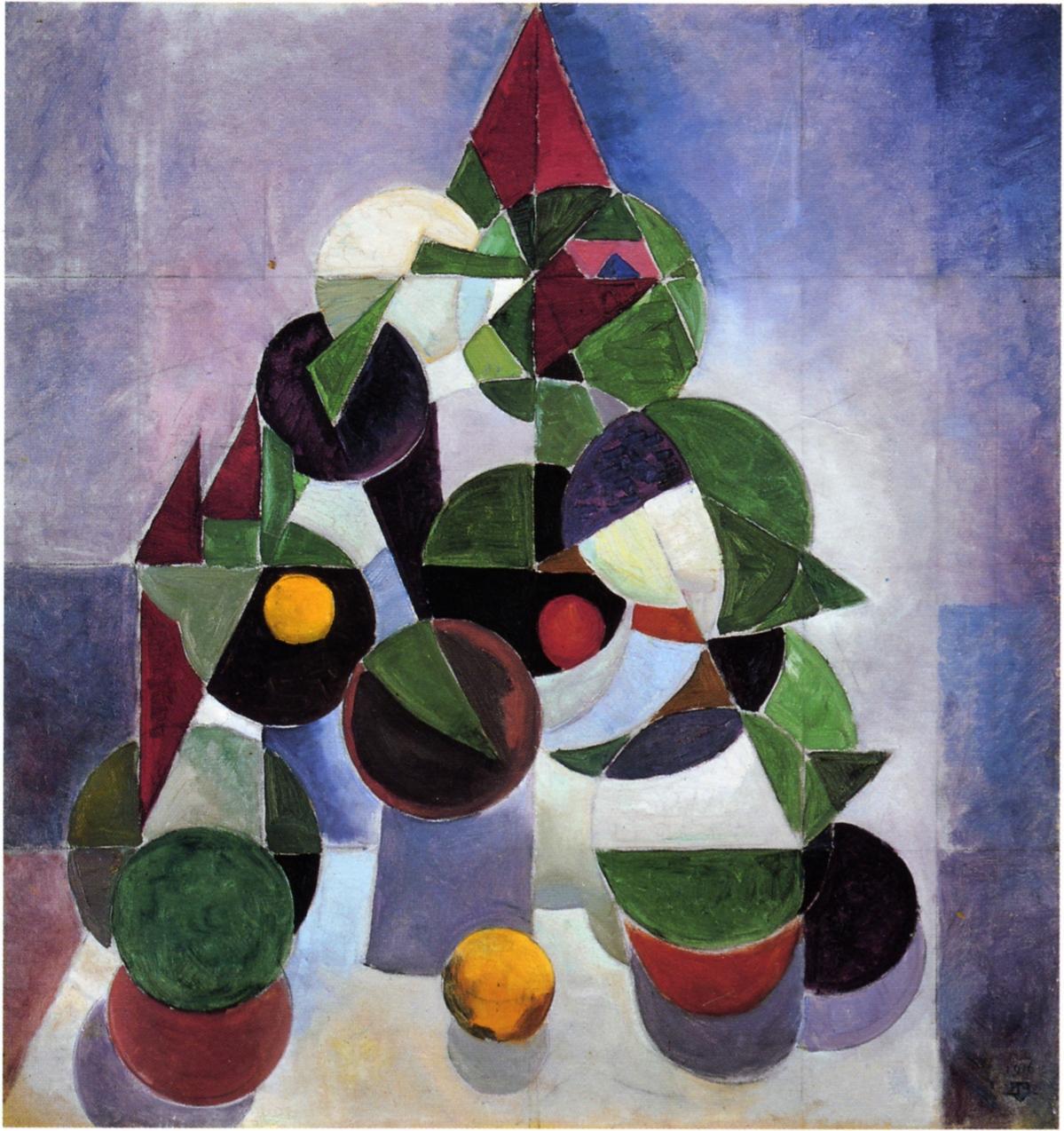 Composition I (still life) von Theo van Doesburg