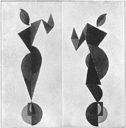 Theo van Doesburg Dancers von Theo van Doesburg