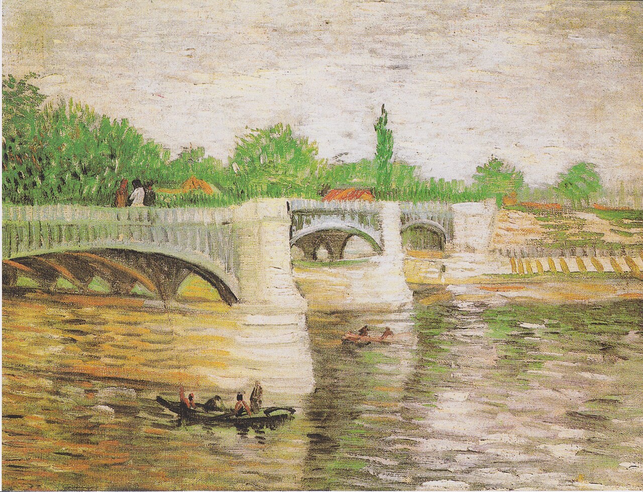 The Seine with the Pont de la Grande Jatte von Vincent van Gogh