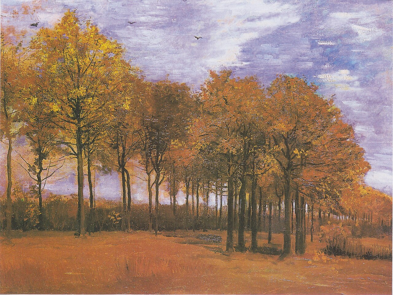 Autumn Landscape von Vincent van Gogh